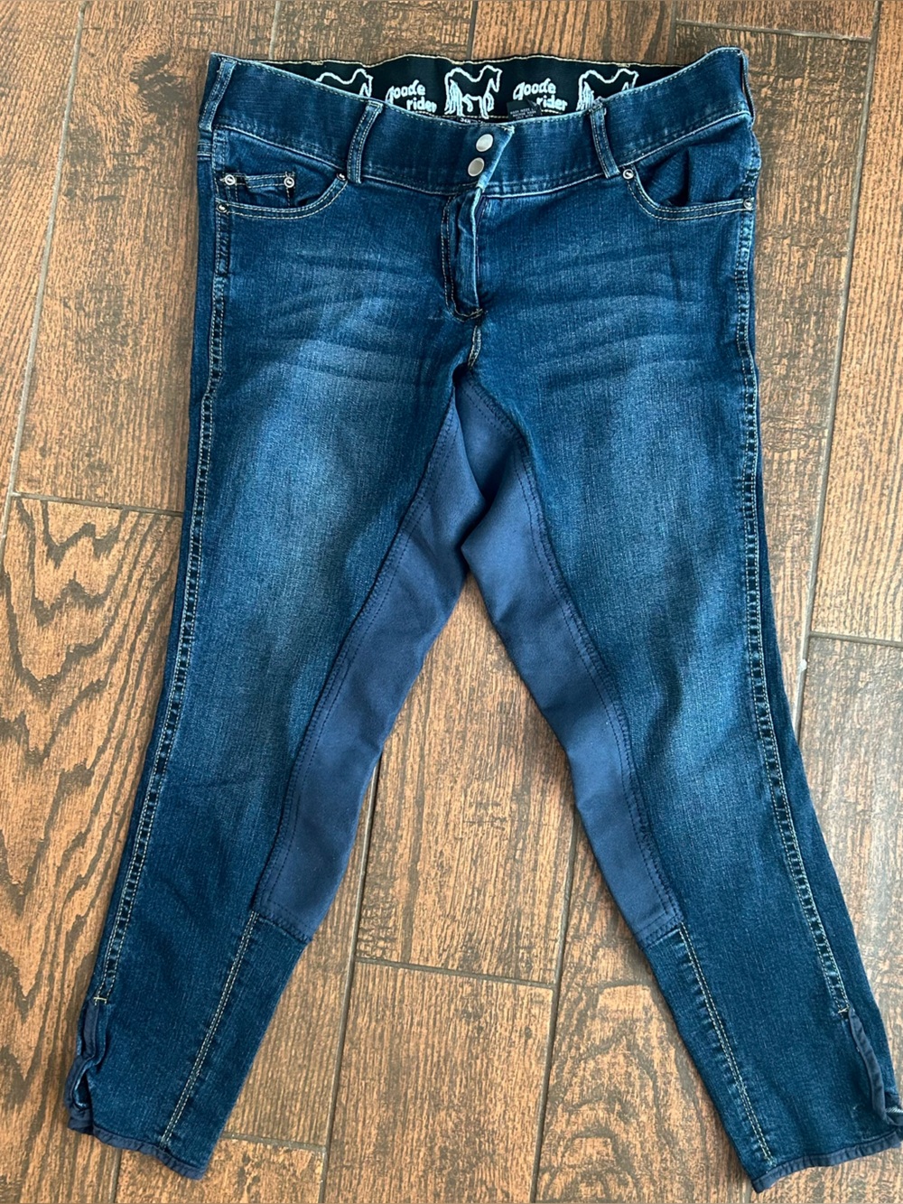 Women’s Goode Rider English equestrian Jean full-seat Breeches size 34 regular - Picture 2 of 6
